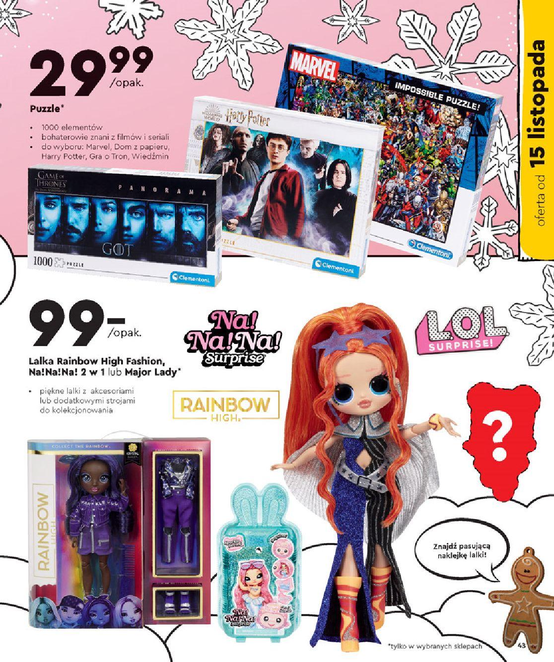 Gazetka promocyjna Biedronka str. 43