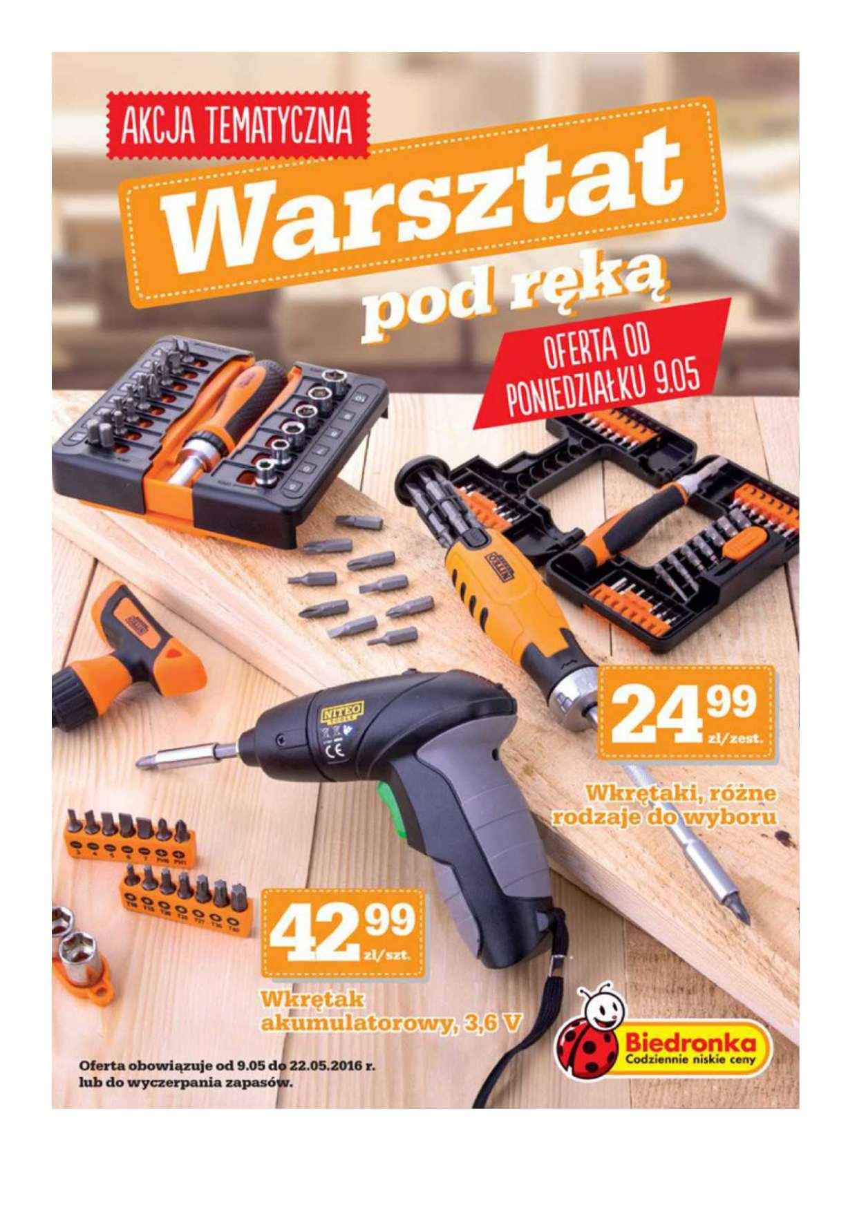 Gazetka promocyjna Biedronka str. 1