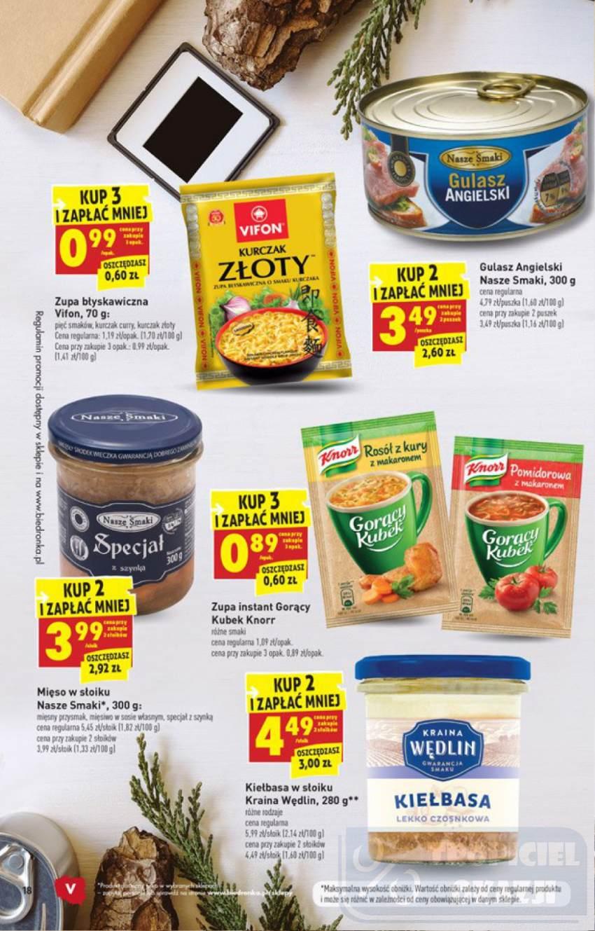 Gazetka promocyjna Biedronka str. 18