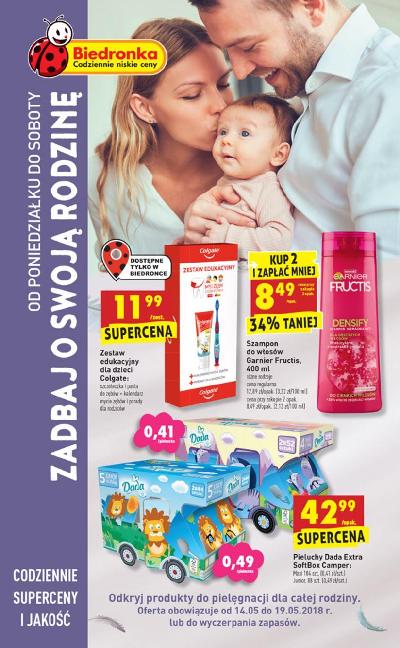 Gazetka promocyjna Biedronka str. 1