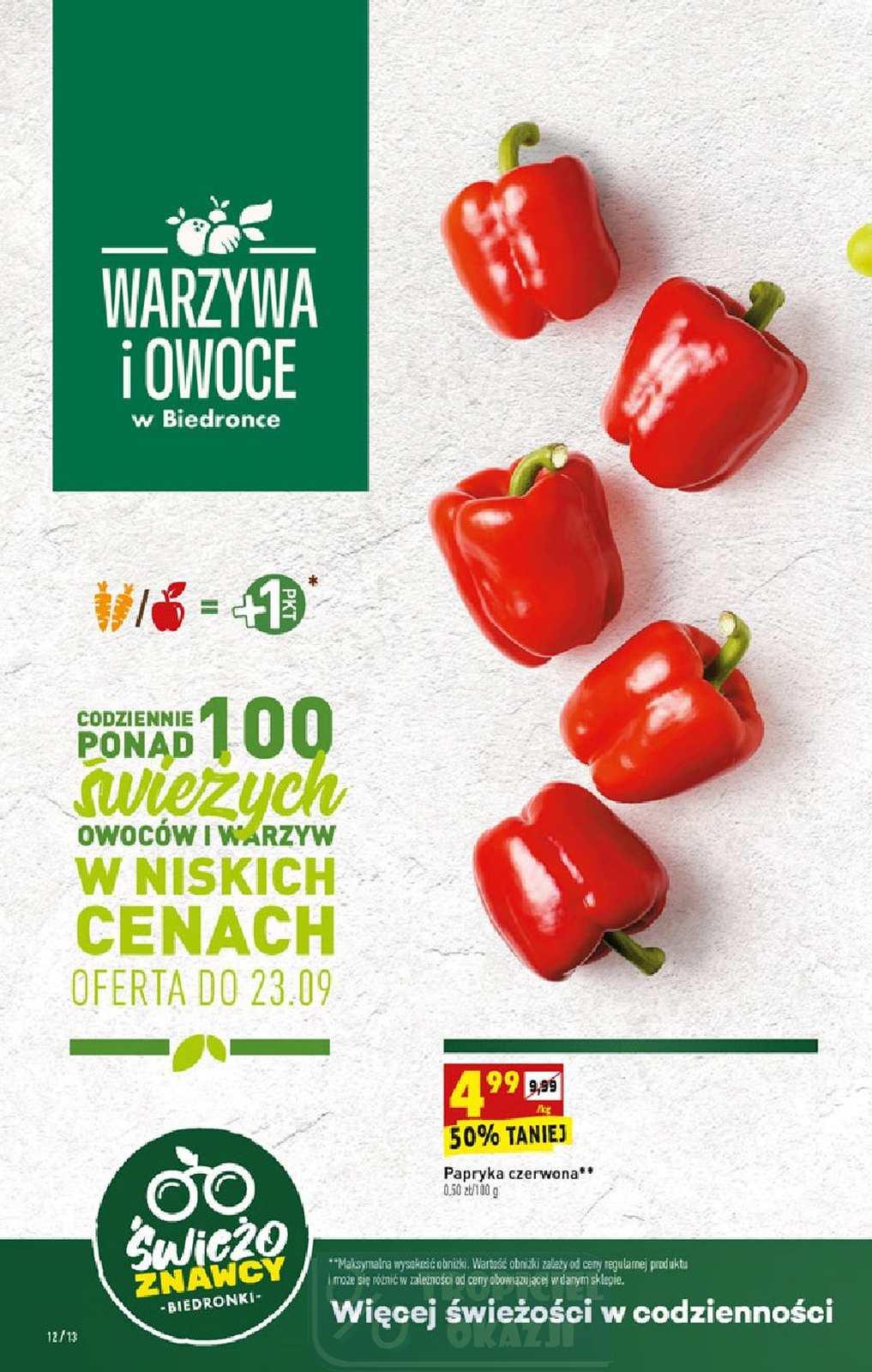 Gazetka promocyjna Biedronka str. 12