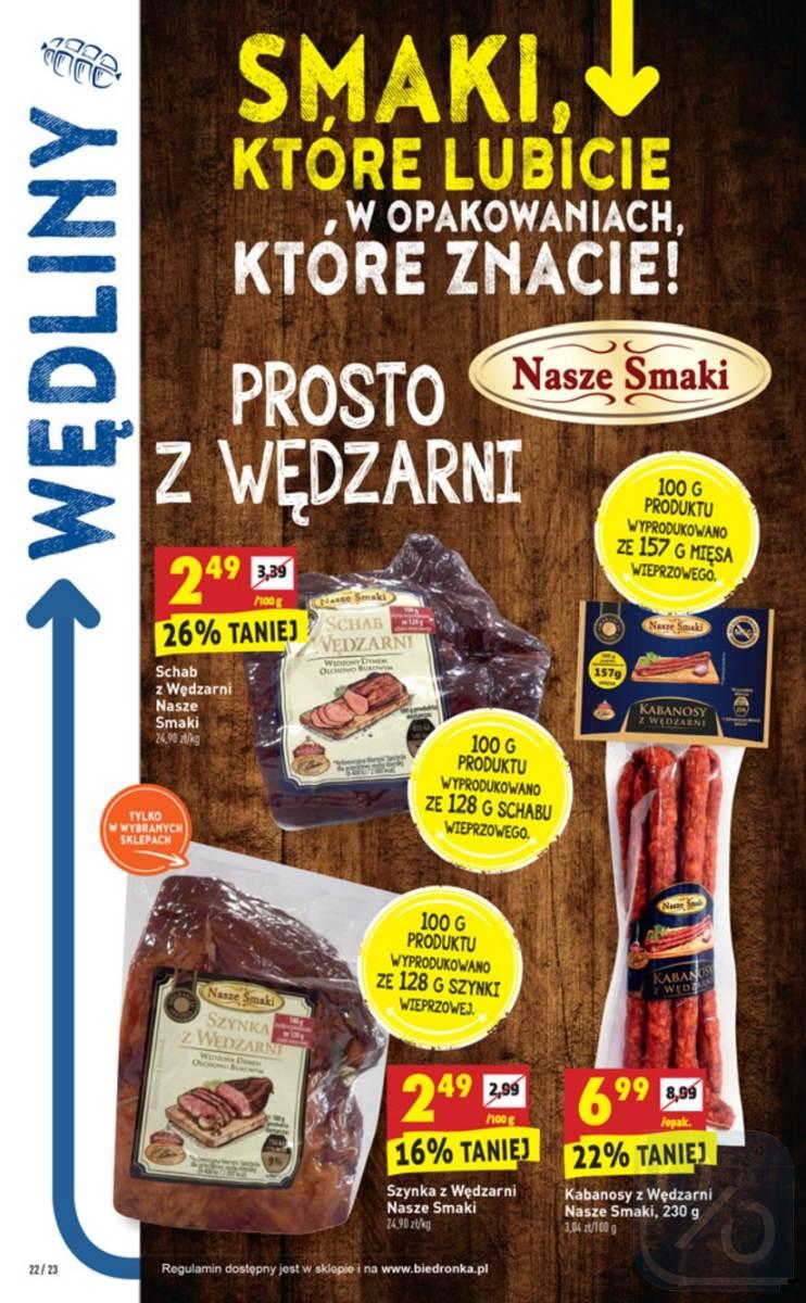Gazetka promocyjna Biedronka str. 22