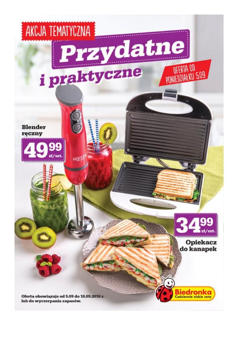 Gazetka promocyjna Biedronka str. 1