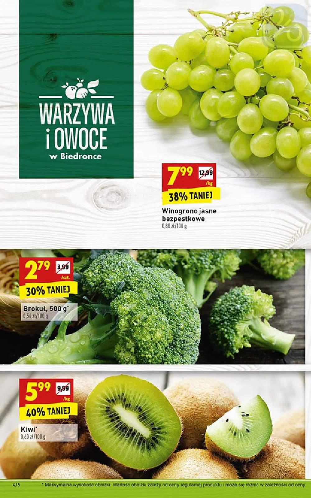 Gazetka promocyjna Biedronka str. 4