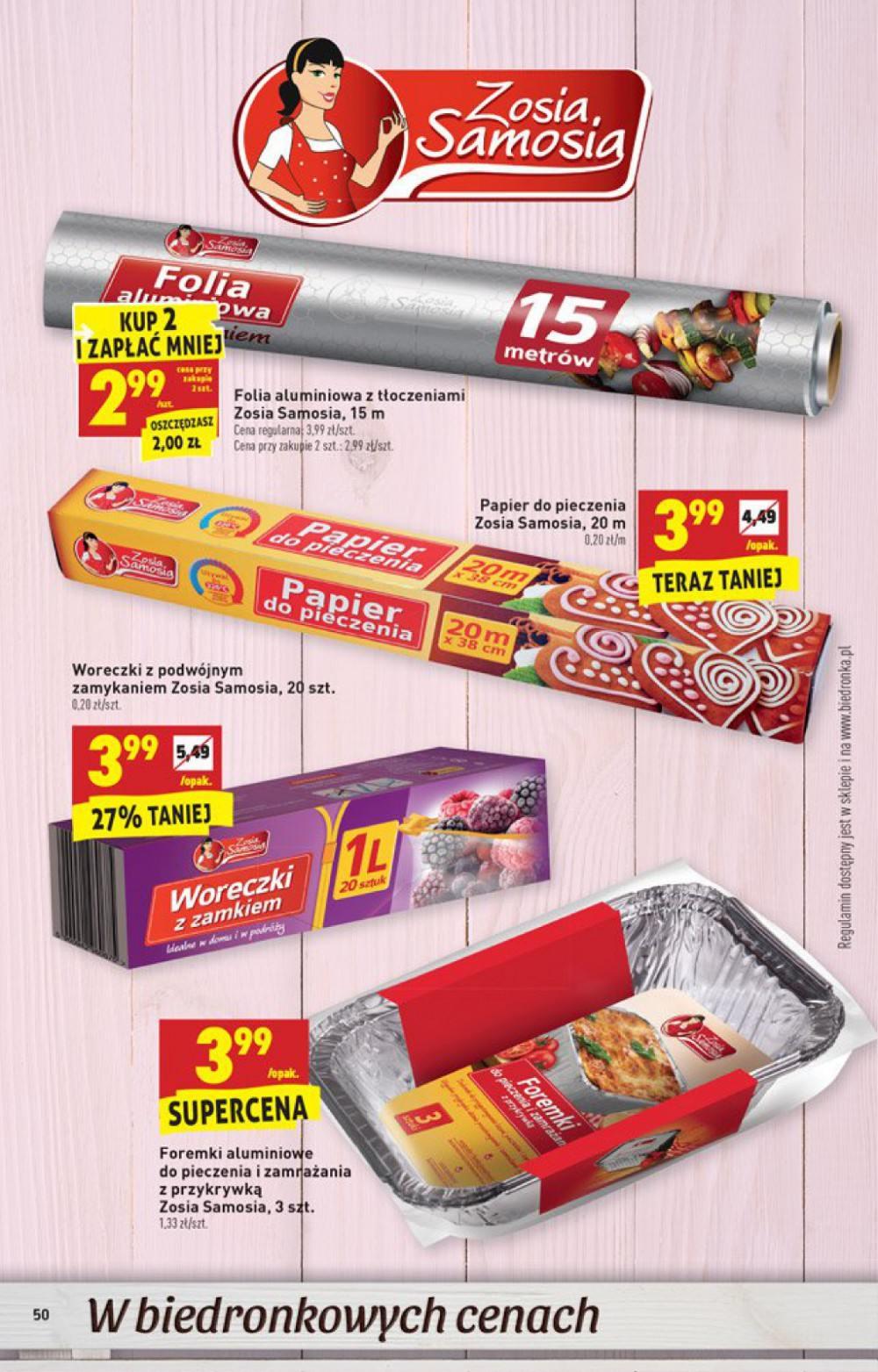 Gazetka promocyjna Biedronka str. 50