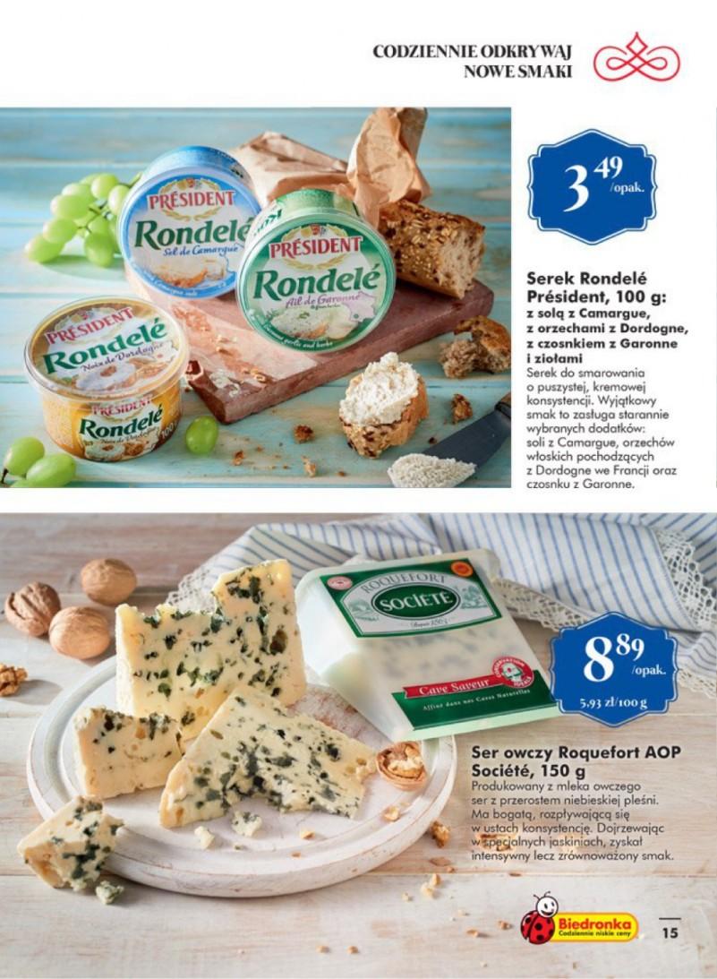 Gazetka promocyjna Biedronka str. 15