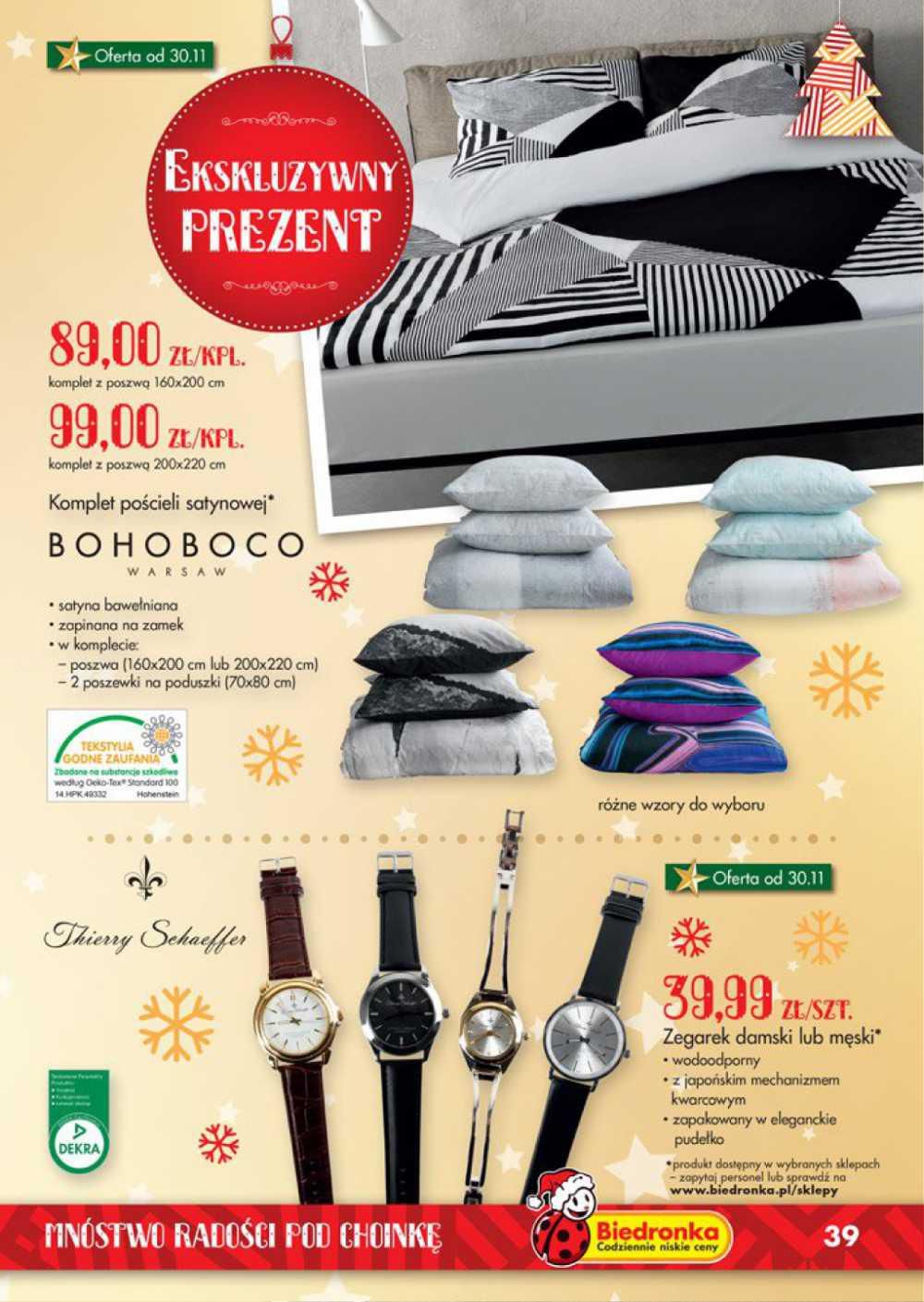 Gazetka promocyjna Biedronka str. 39