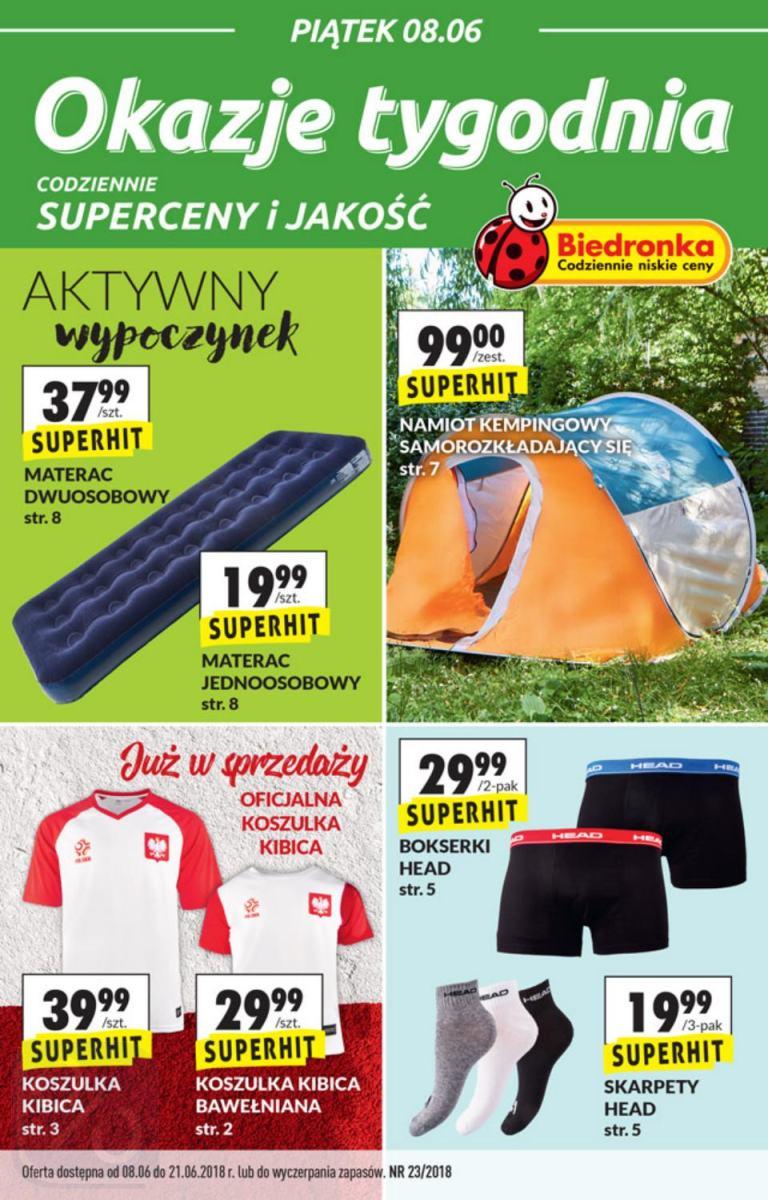 Gazetka promocyjna Biedronka str. 1