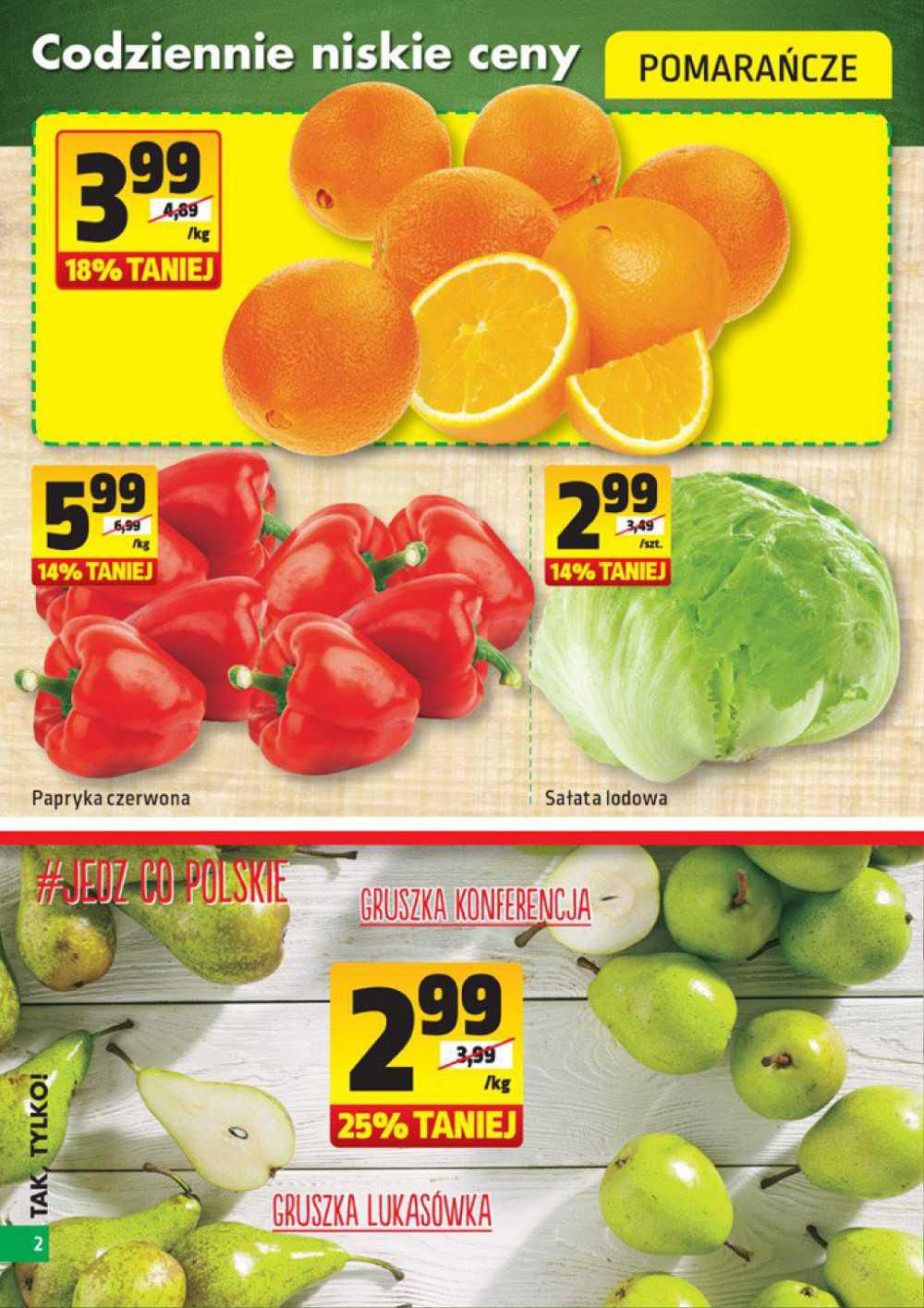 Gazetka promocyjna Biedronka str. 2