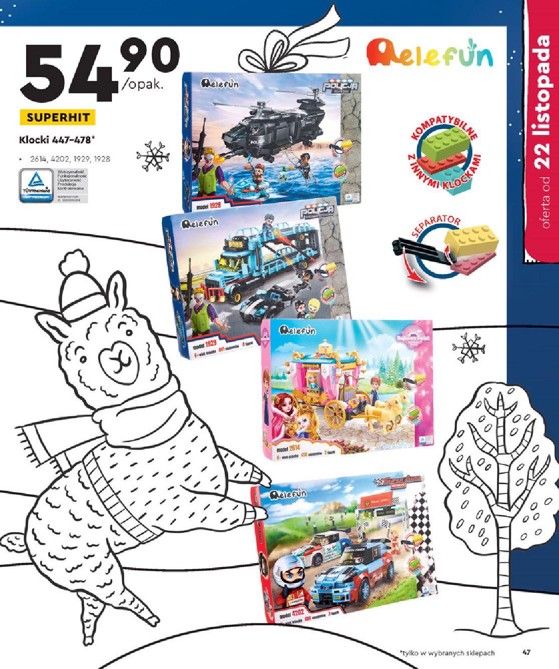 Gazetka promocyjna Biedronka str. 47