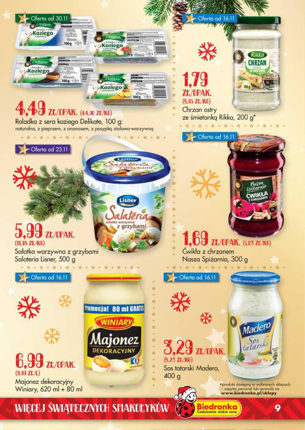 Gazetka promocyjna Biedronka str. 9