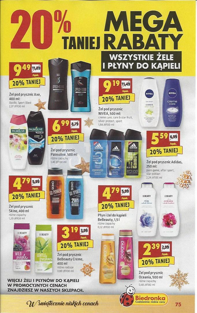 Gazetka promocyjna Biedronka str. 75