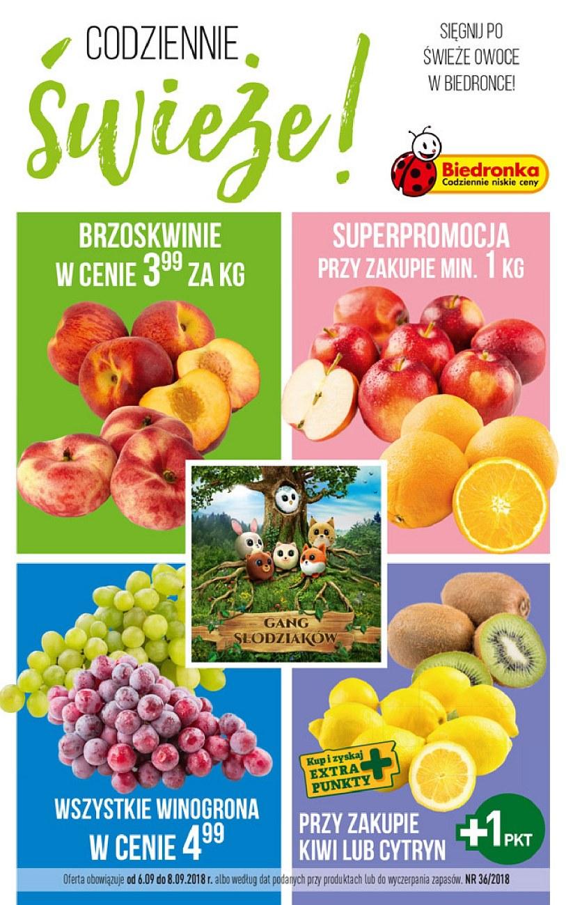 Gazetka promocyjna Biedronka str. 1