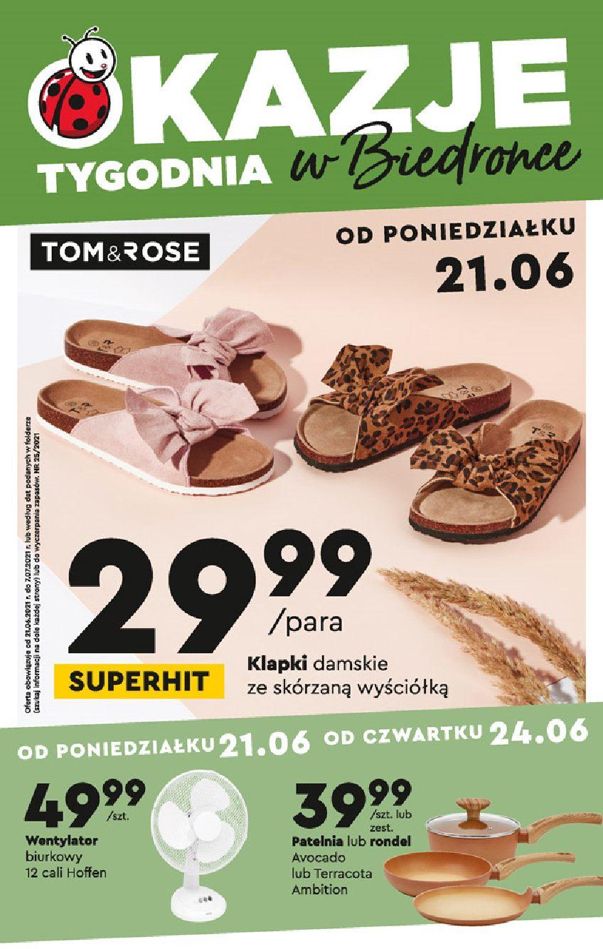 Gazetka promocyjna Biedronka str. 1