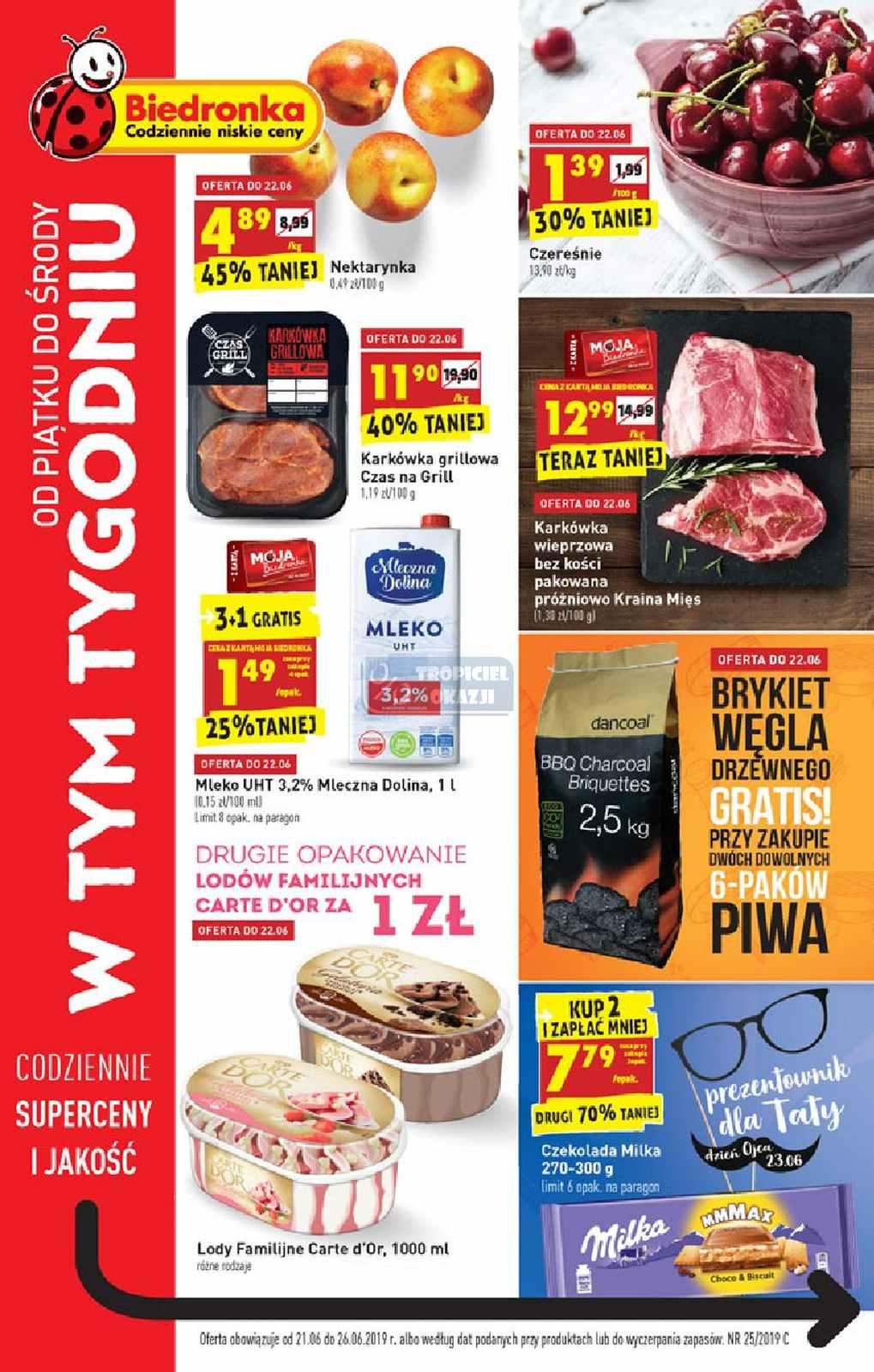 Gazetka promocyjna Biedronka str. 1