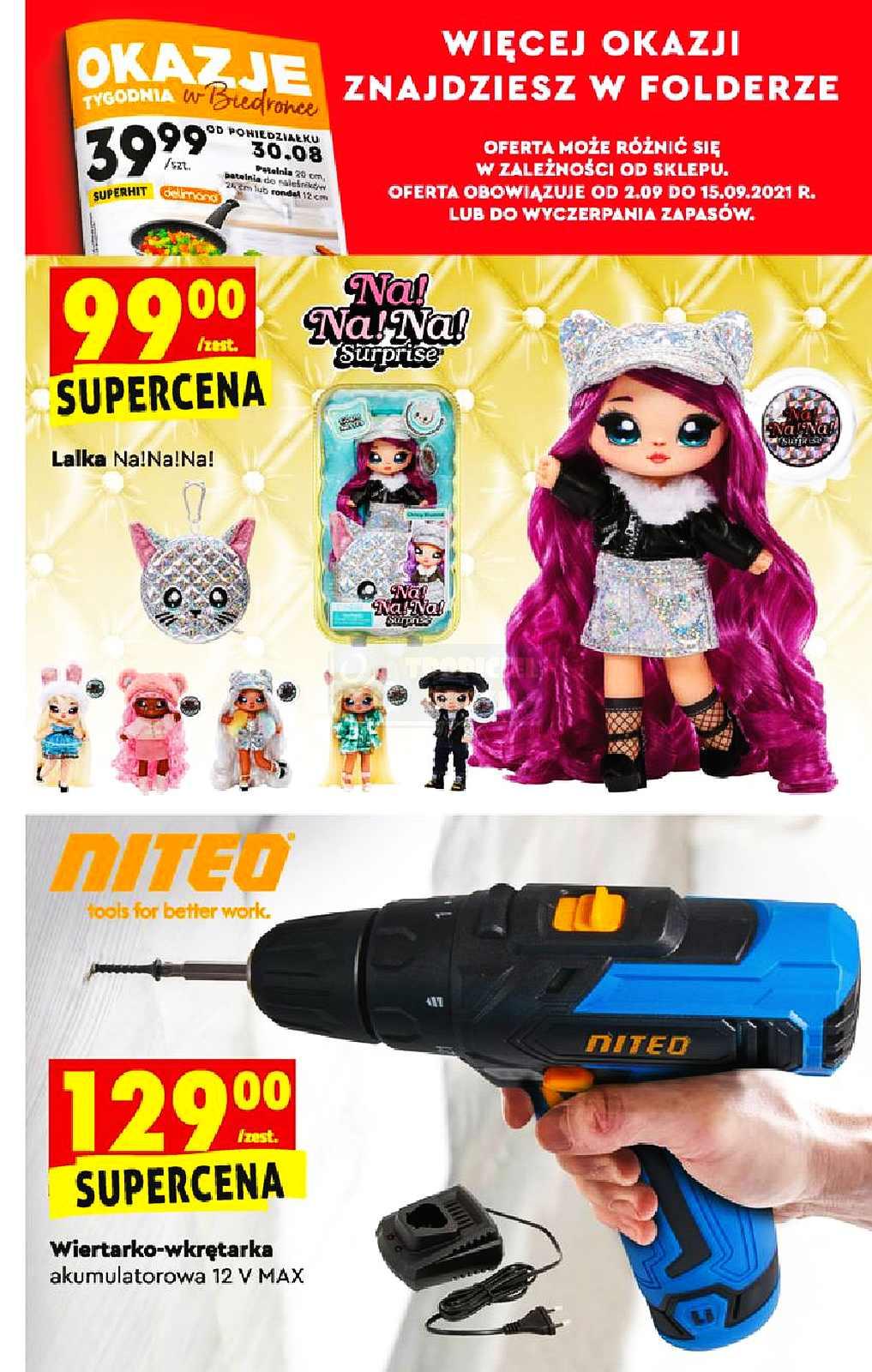 Gazetka promocyjna Biedronka str. 63