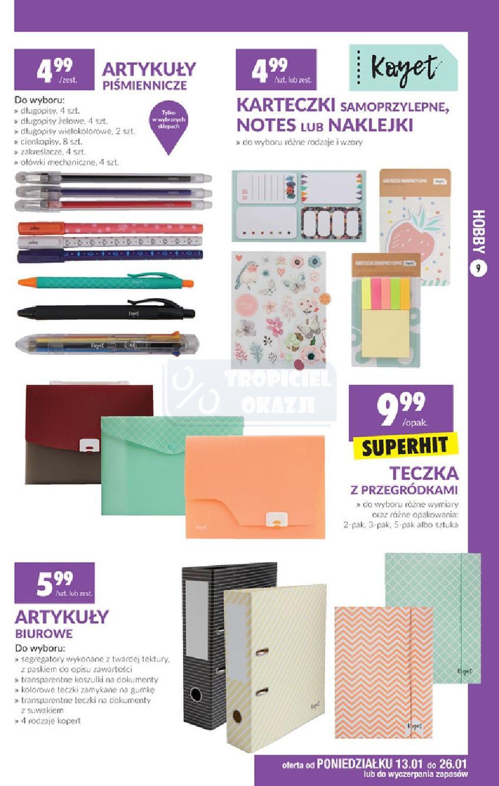 Gazetka promocyjna Biedronka str. 9