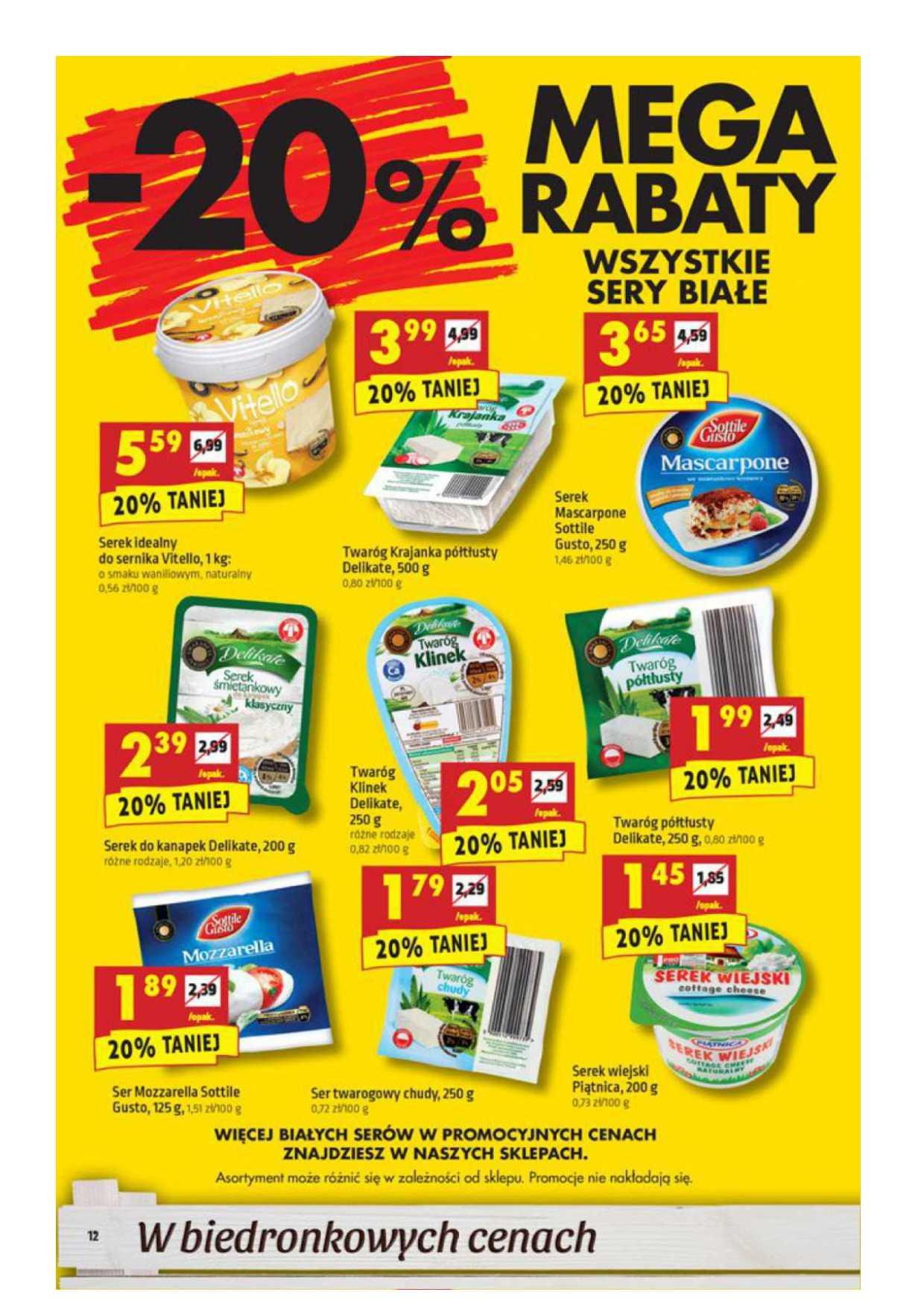 Gazetka promocyjna Biedronka str. 12