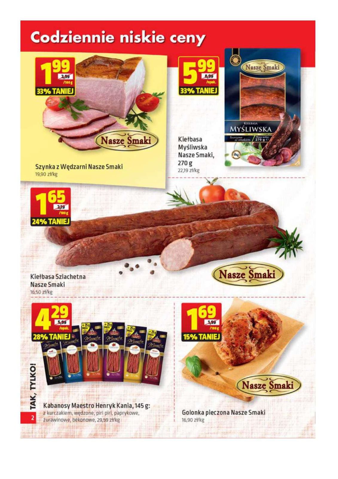 Gazetka promocyjna Biedronka str. 2