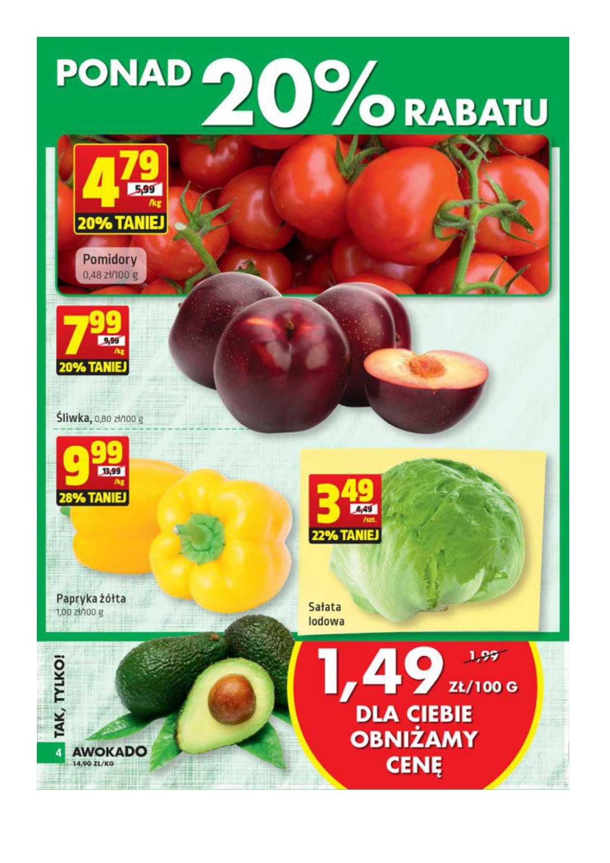 Gazetka promocyjna Biedronka str. 4