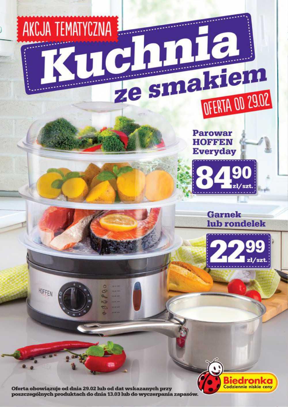 Gazetka promocyjna Biedronka str. 1