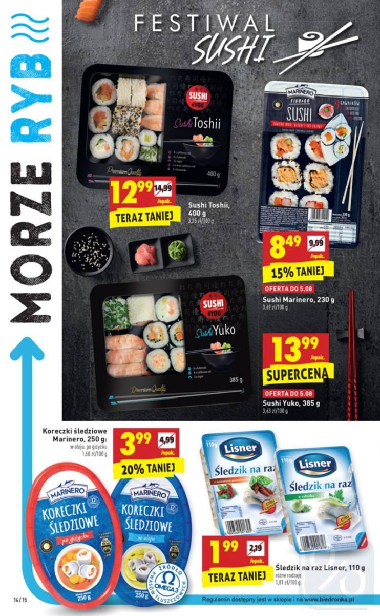 Gazetka promocyjna Biedronka str. 14