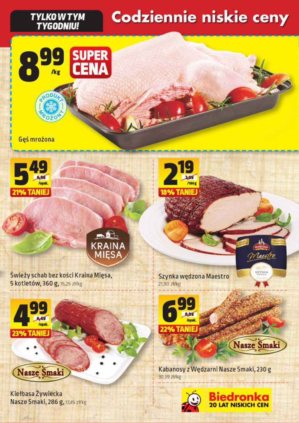 Gazetka promocyjna Biedronka str. 3