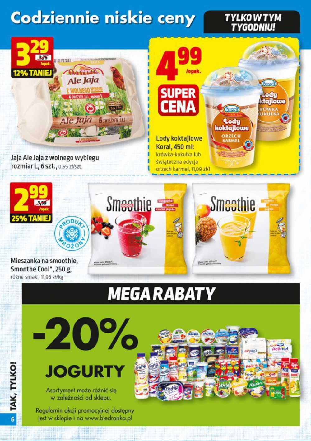 Gazetka promocyjna Biedronka str. 6