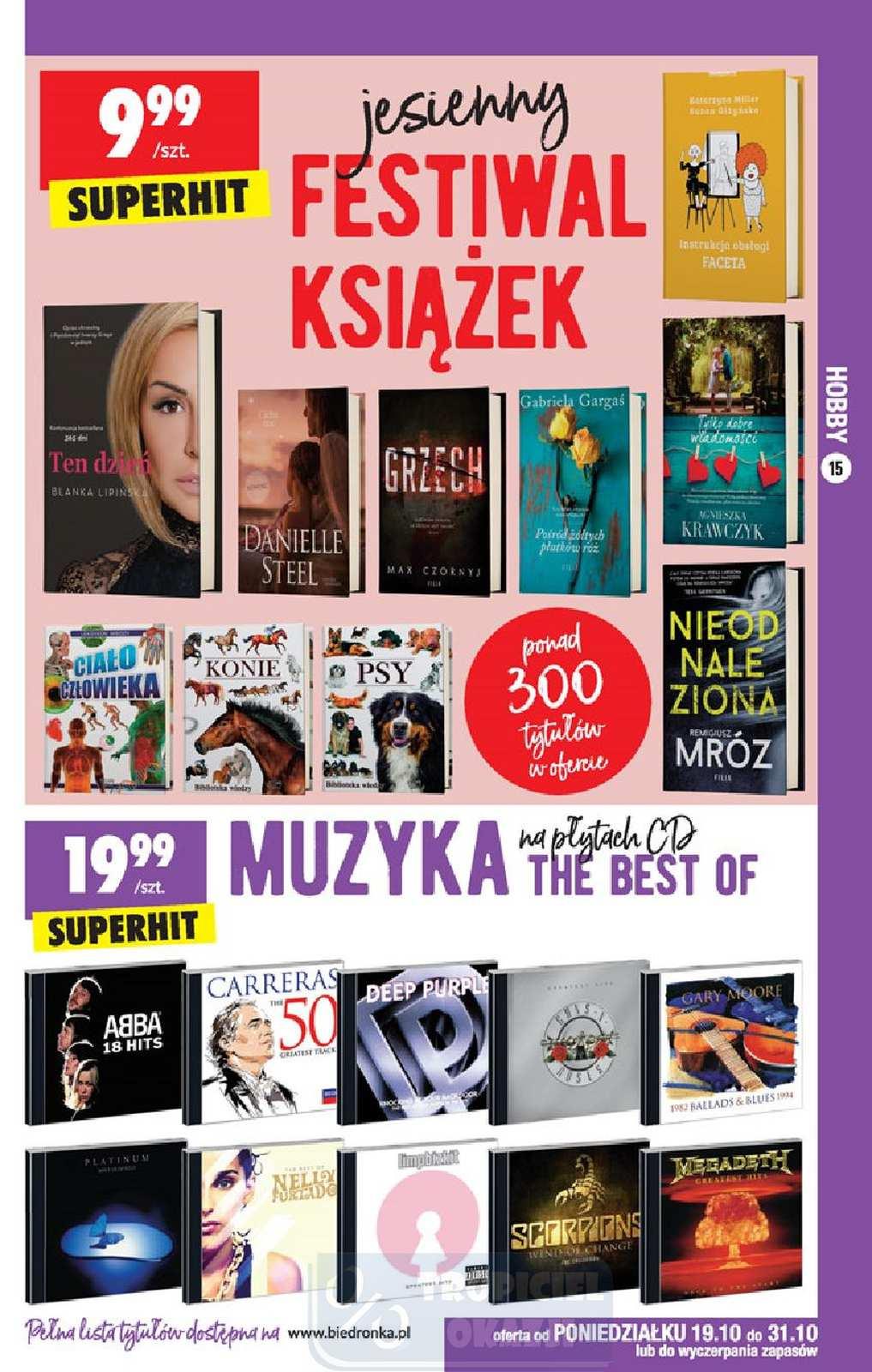 Gazetka promocyjna Biedronka str. 15