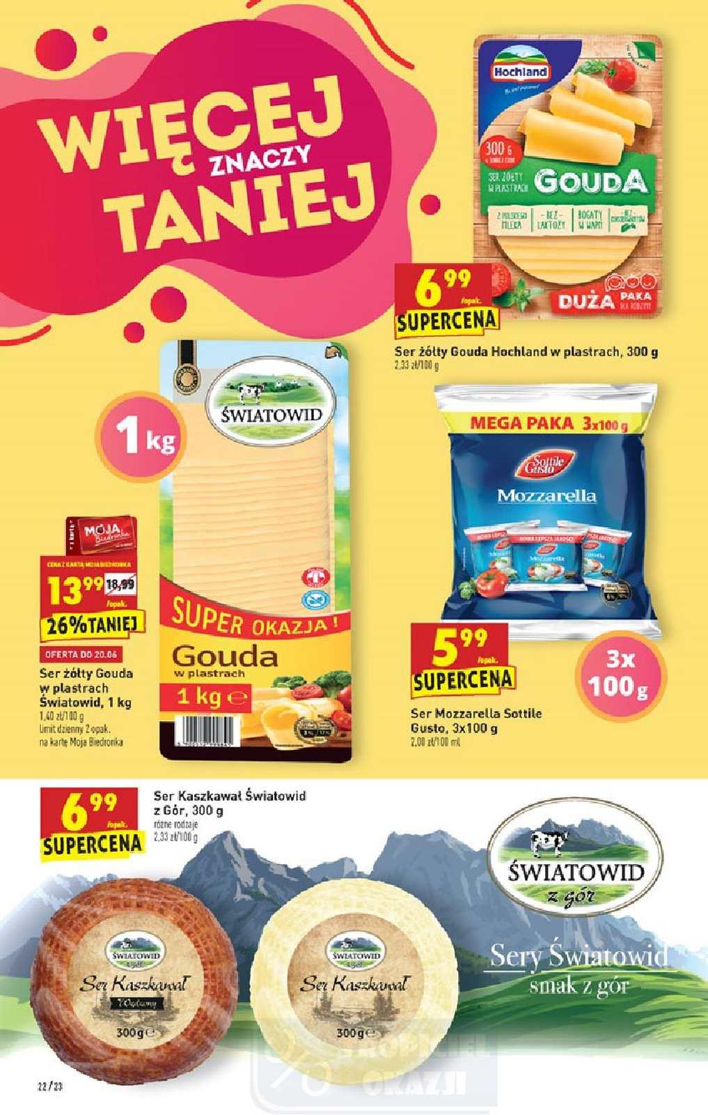 Gazetka promocyjna Biedronka str. 22