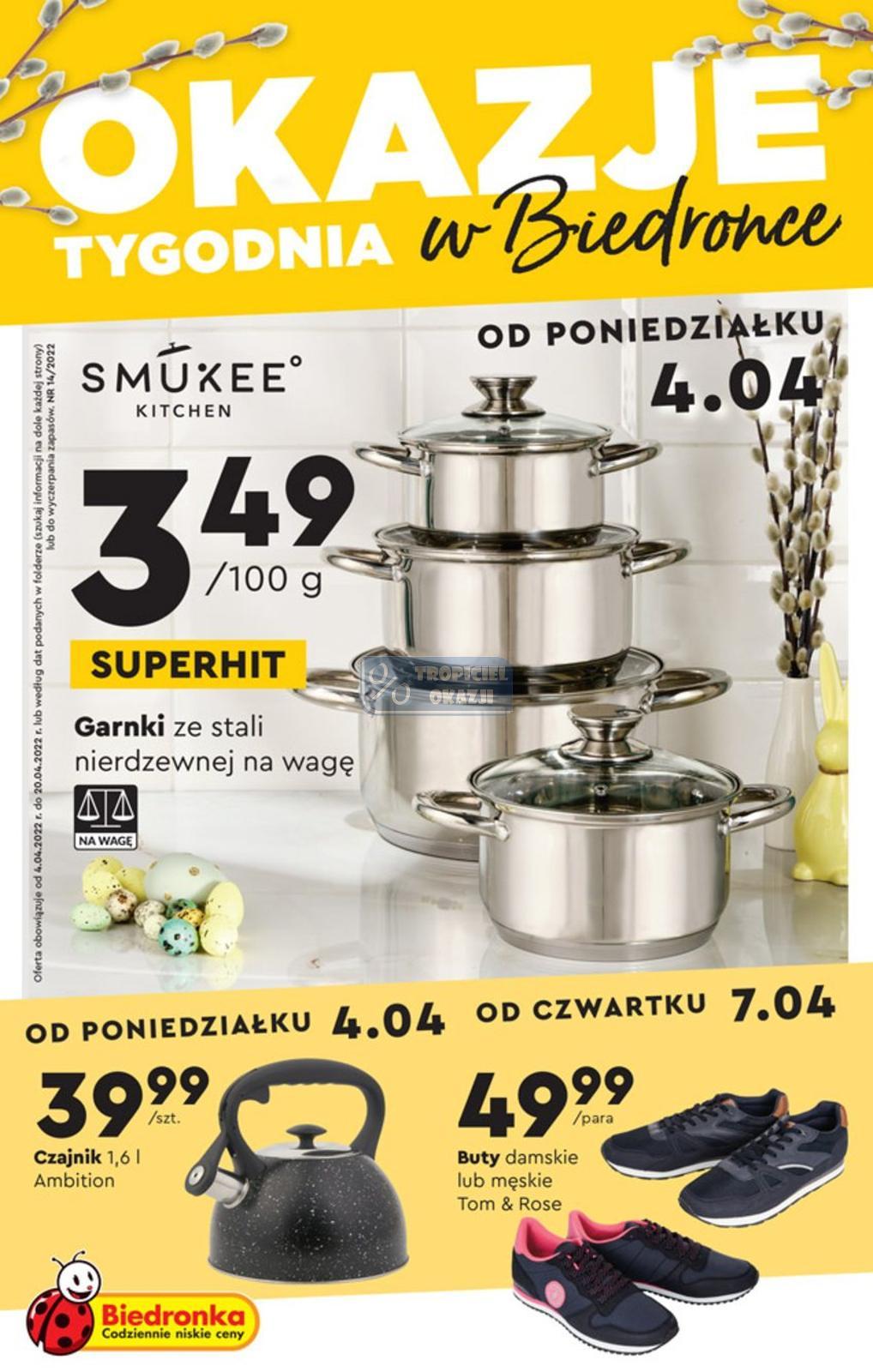 Gazetka promocyjna Biedronka str. 1