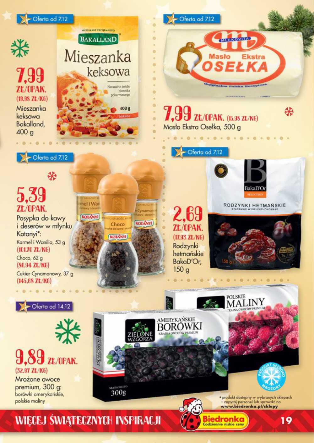Gazetka promocyjna Biedronka str. 19