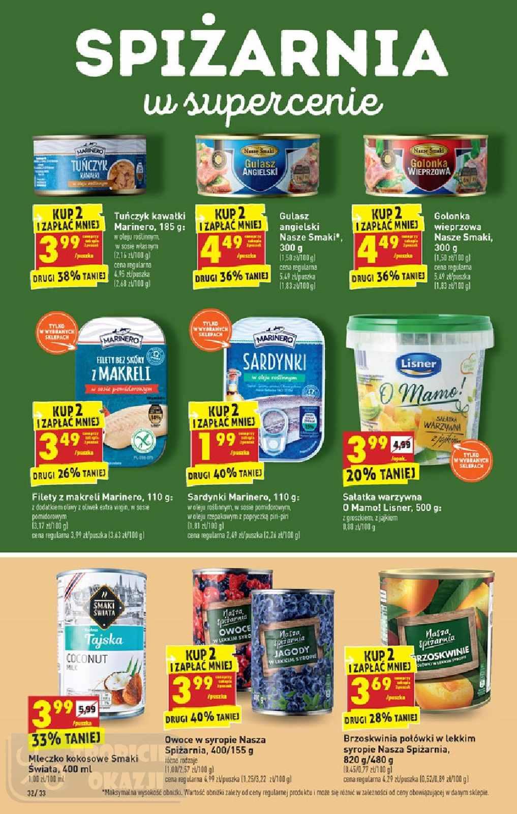 Gazetka promocyjna Biedronka str. 32