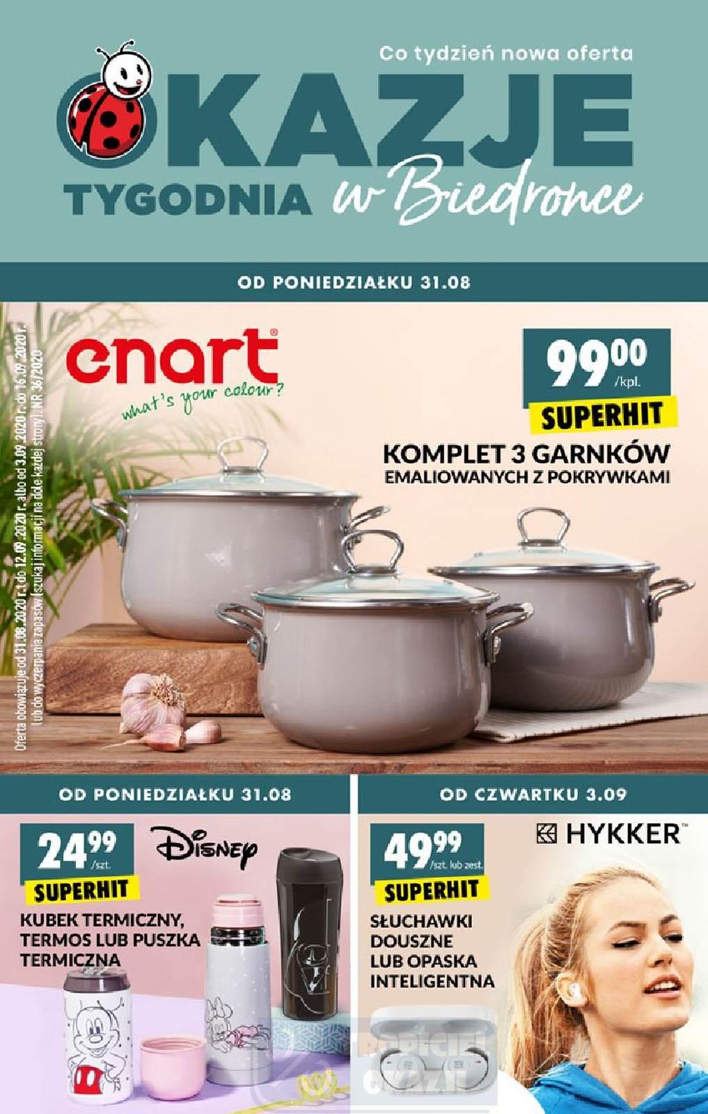 Gazetka promocyjna Biedronka str. 1