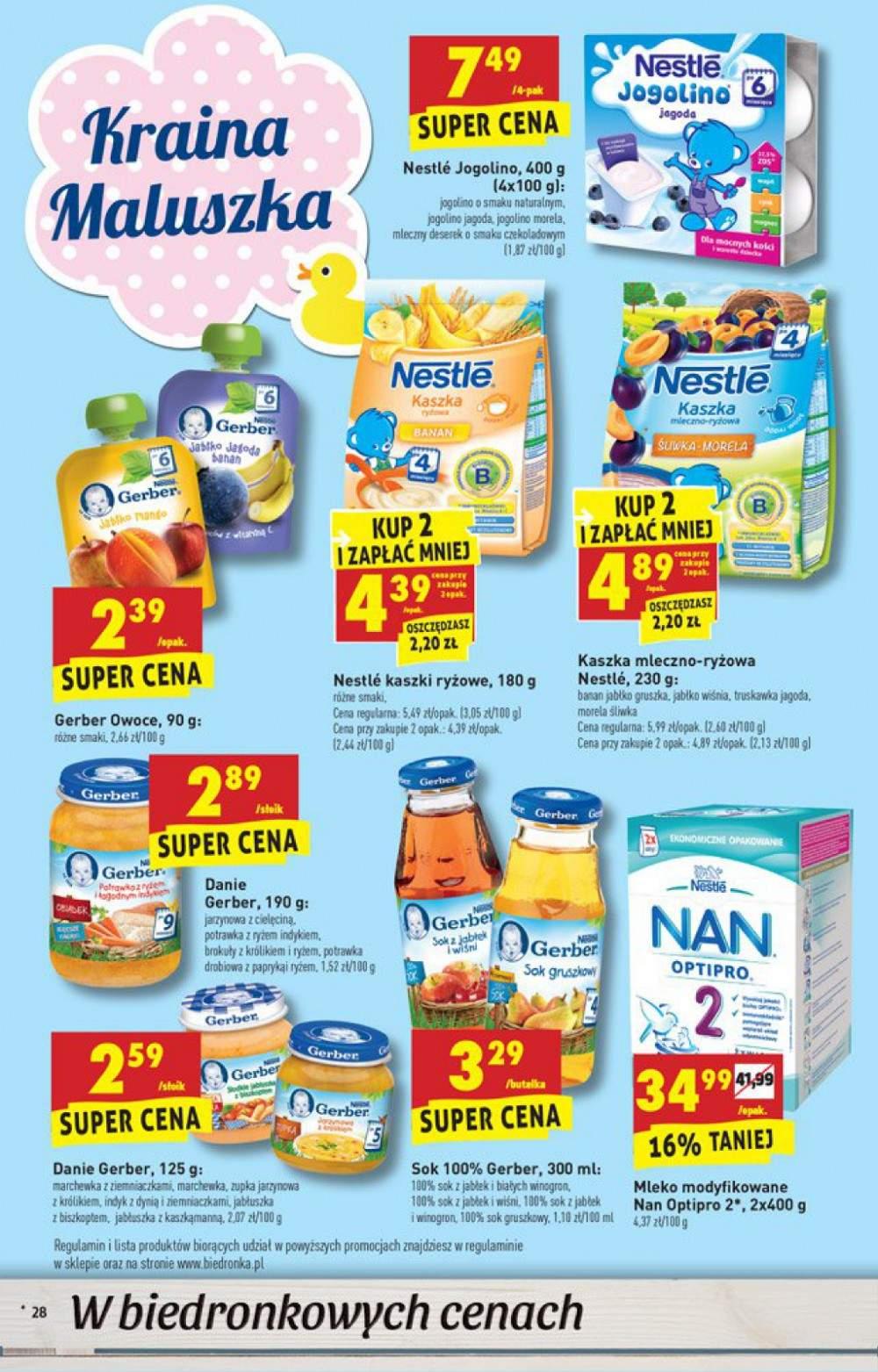 Gazetka promocyjna Biedronka str. 28