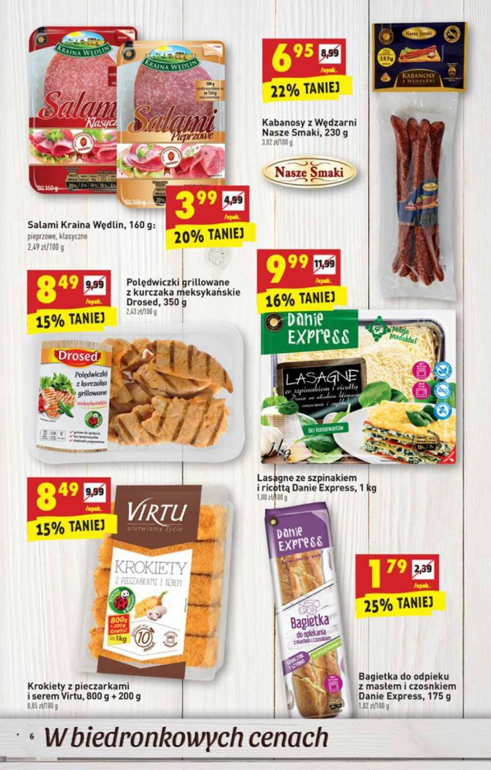 Gazetka promocyjna Biedronka str. 6