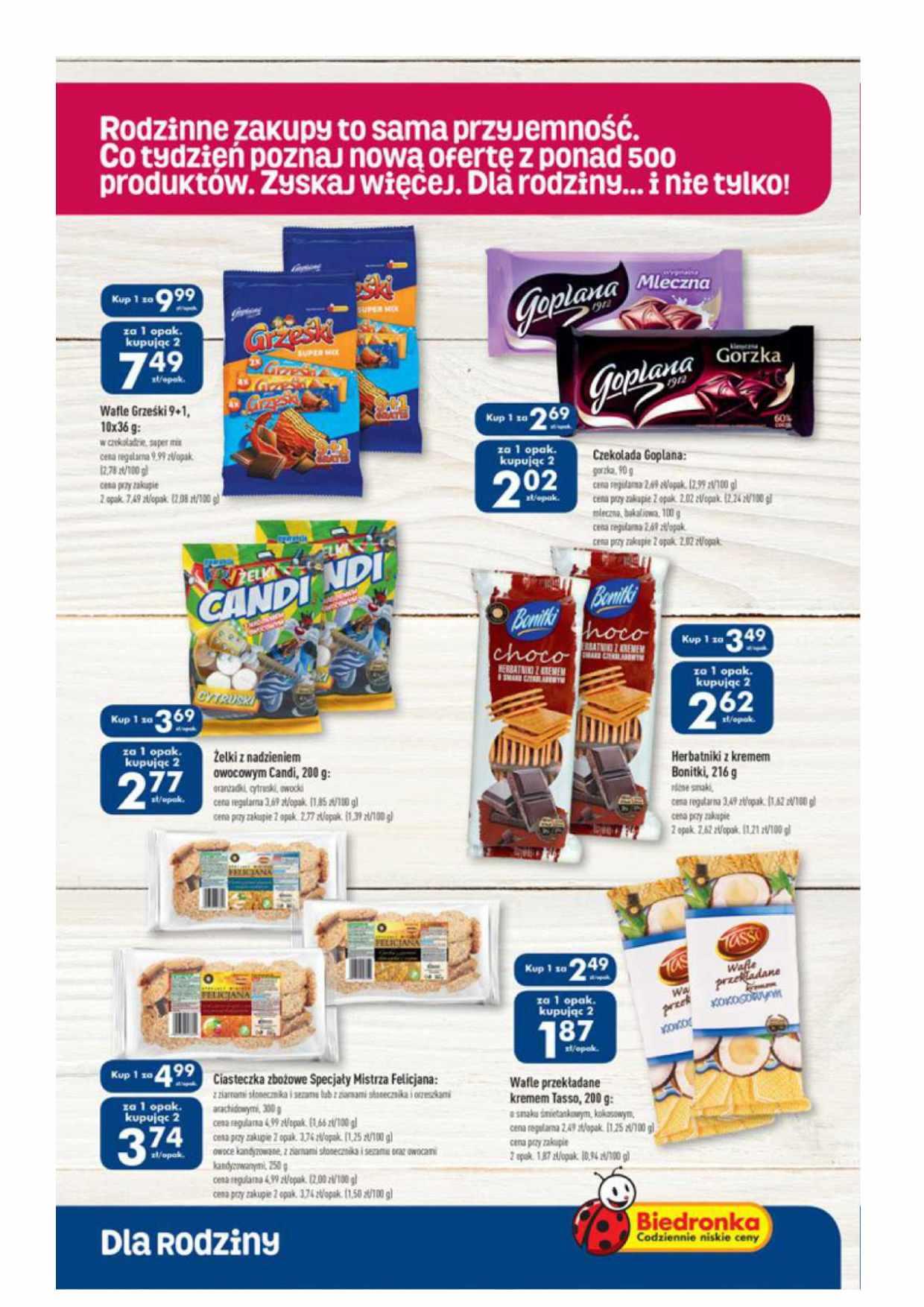 Gazetka promocyjna Biedronka str. 3