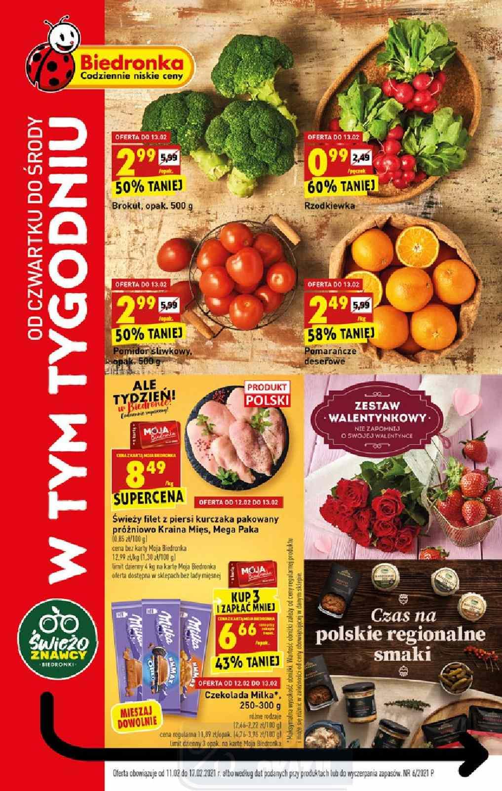 Gazetka promocyjna Biedronka str. 1