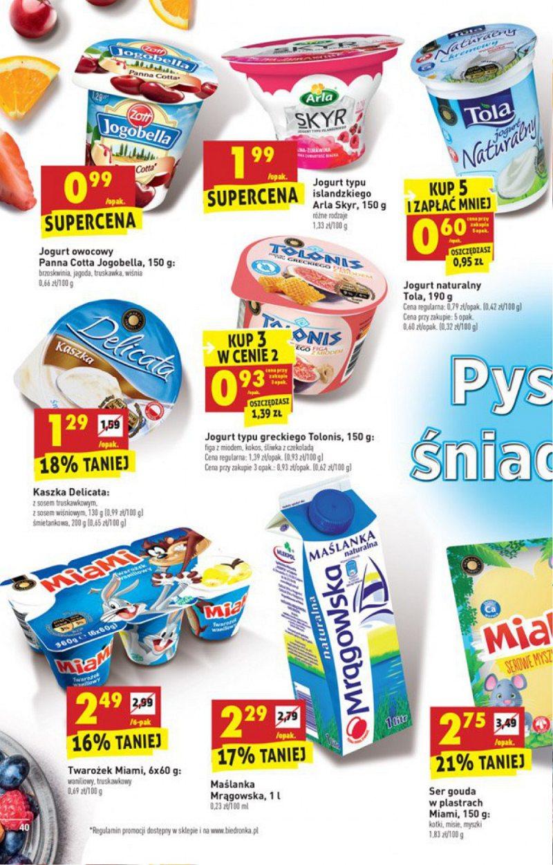 Gazetka promocyjna Biedronka str. 40