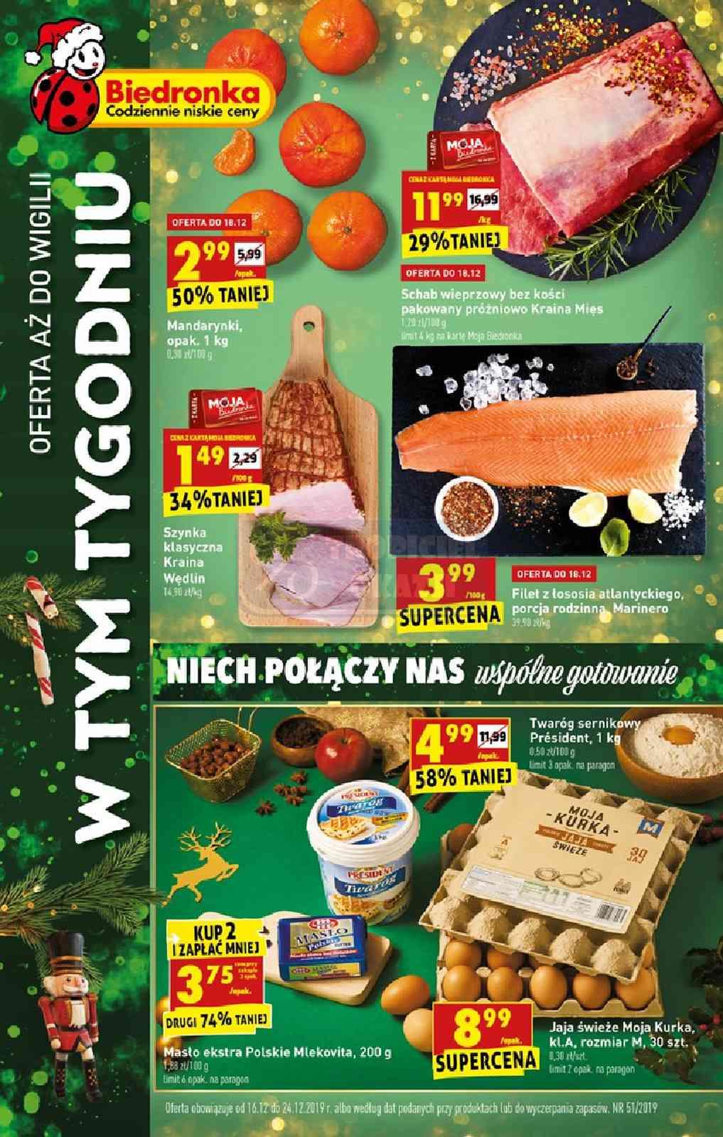 Gazetka promocyjna Biedronka str. 1