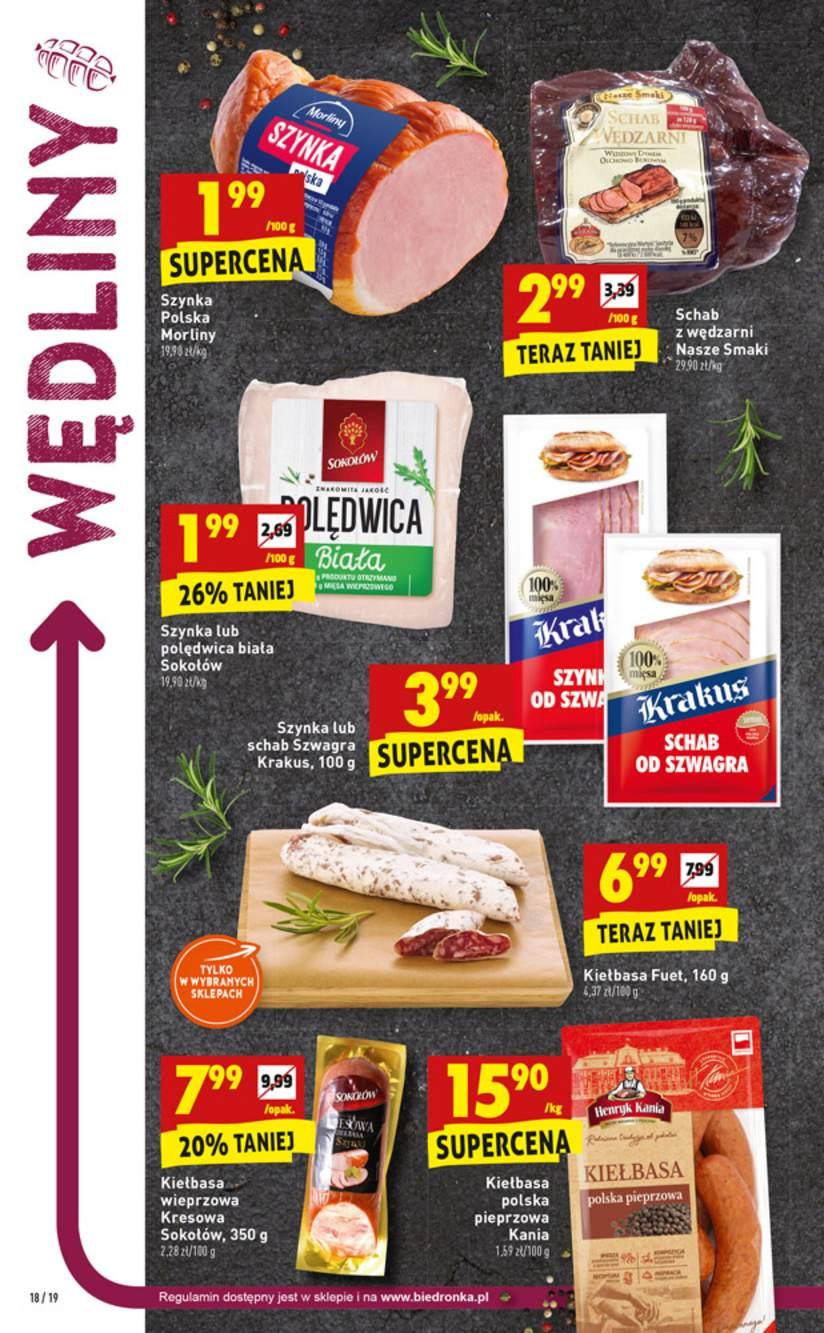 Gazetka promocyjna Biedronka str. 18