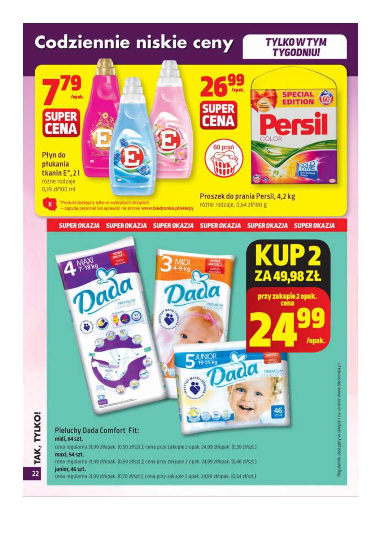 Gazetka promocyjna Biedronka str. 22