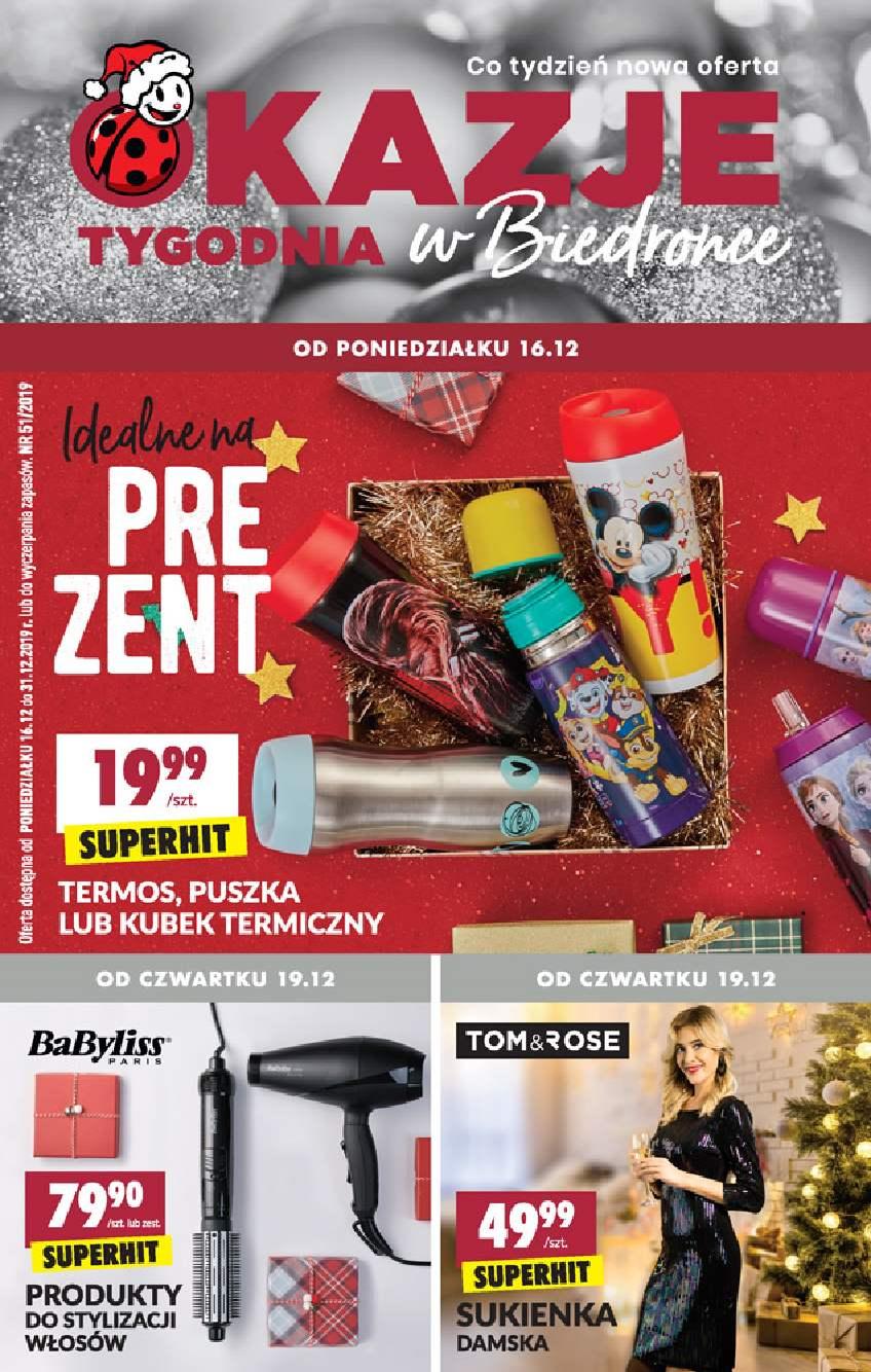 Gazetka promocyjna Biedronka str. 1