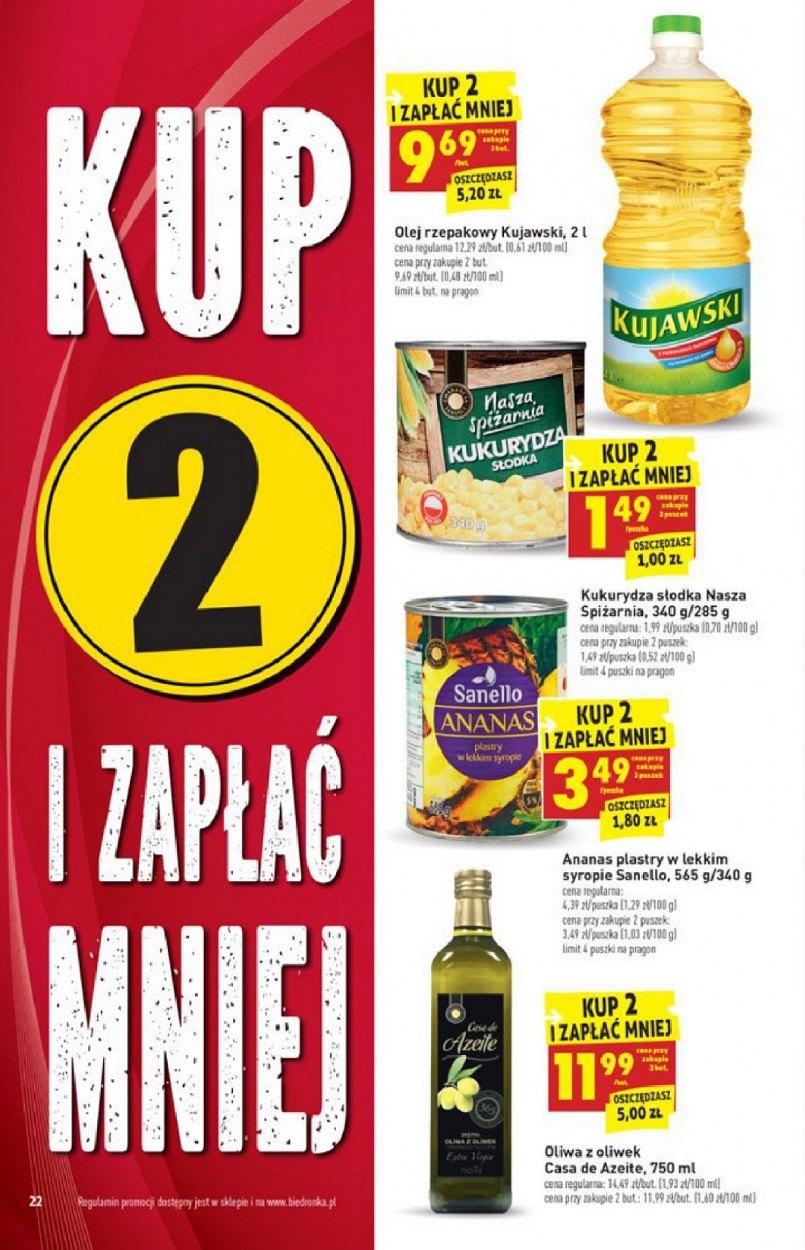 Gazetka promocyjna Biedronka str. 22