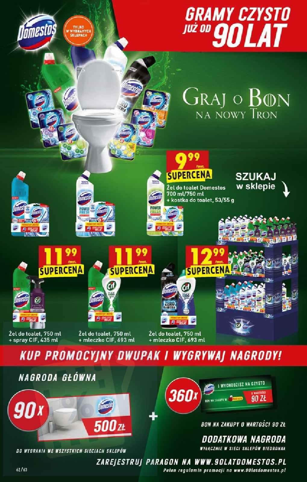 Gazetka promocyjna Biedronka str. 62