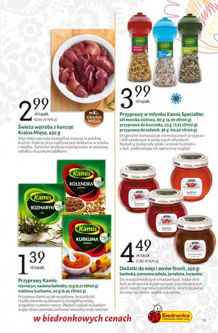Gazetka promocyjna Biedronka str. 13