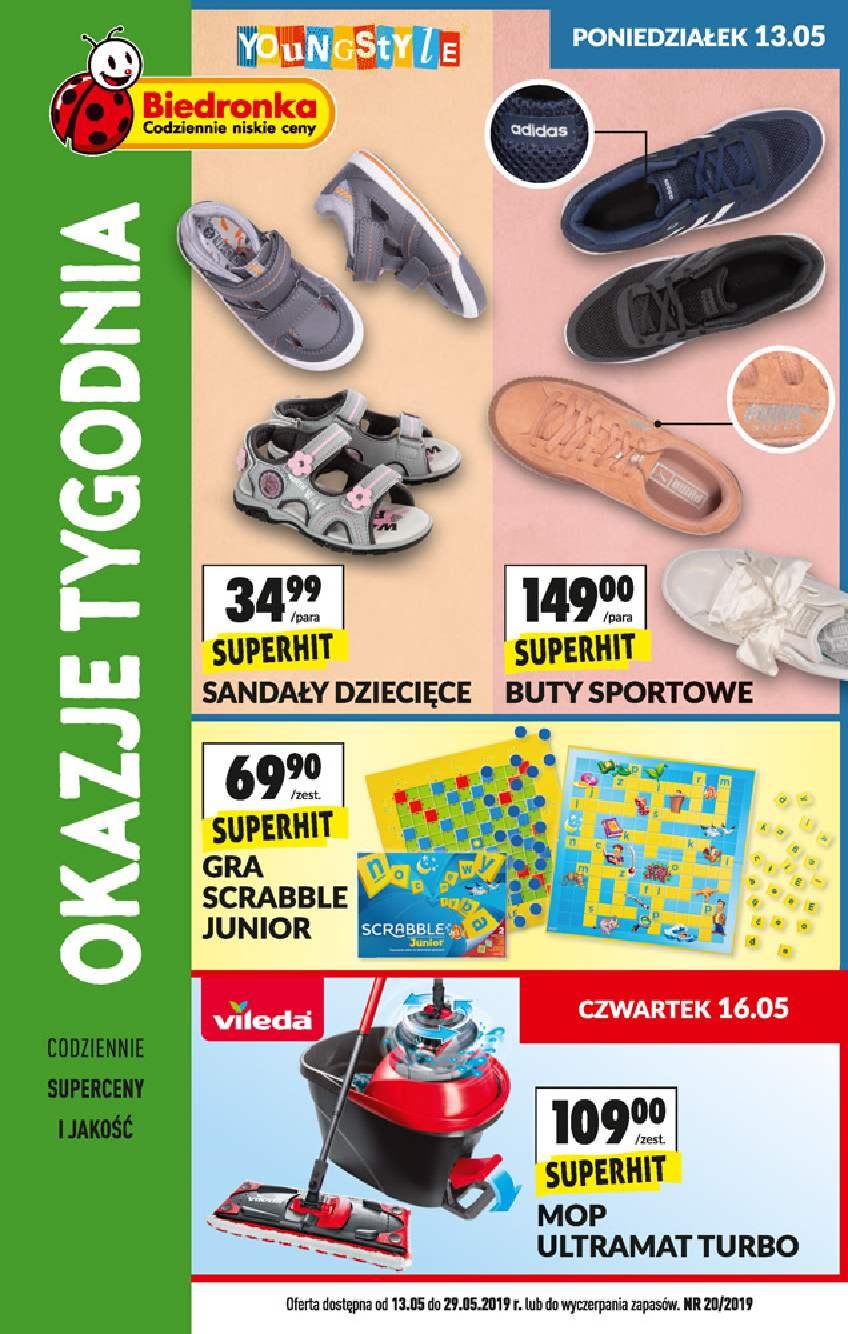 Gazetka promocyjna Biedronka str. 1