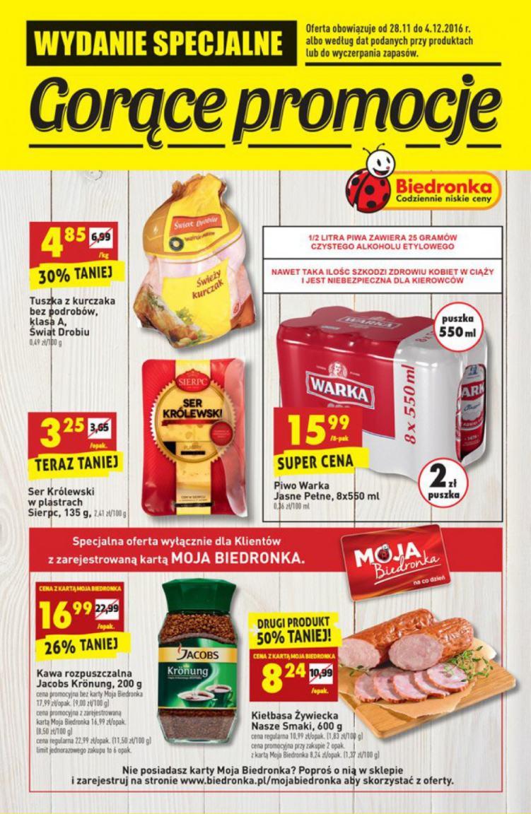 Gazetka promocyjna Biedronka str. 1