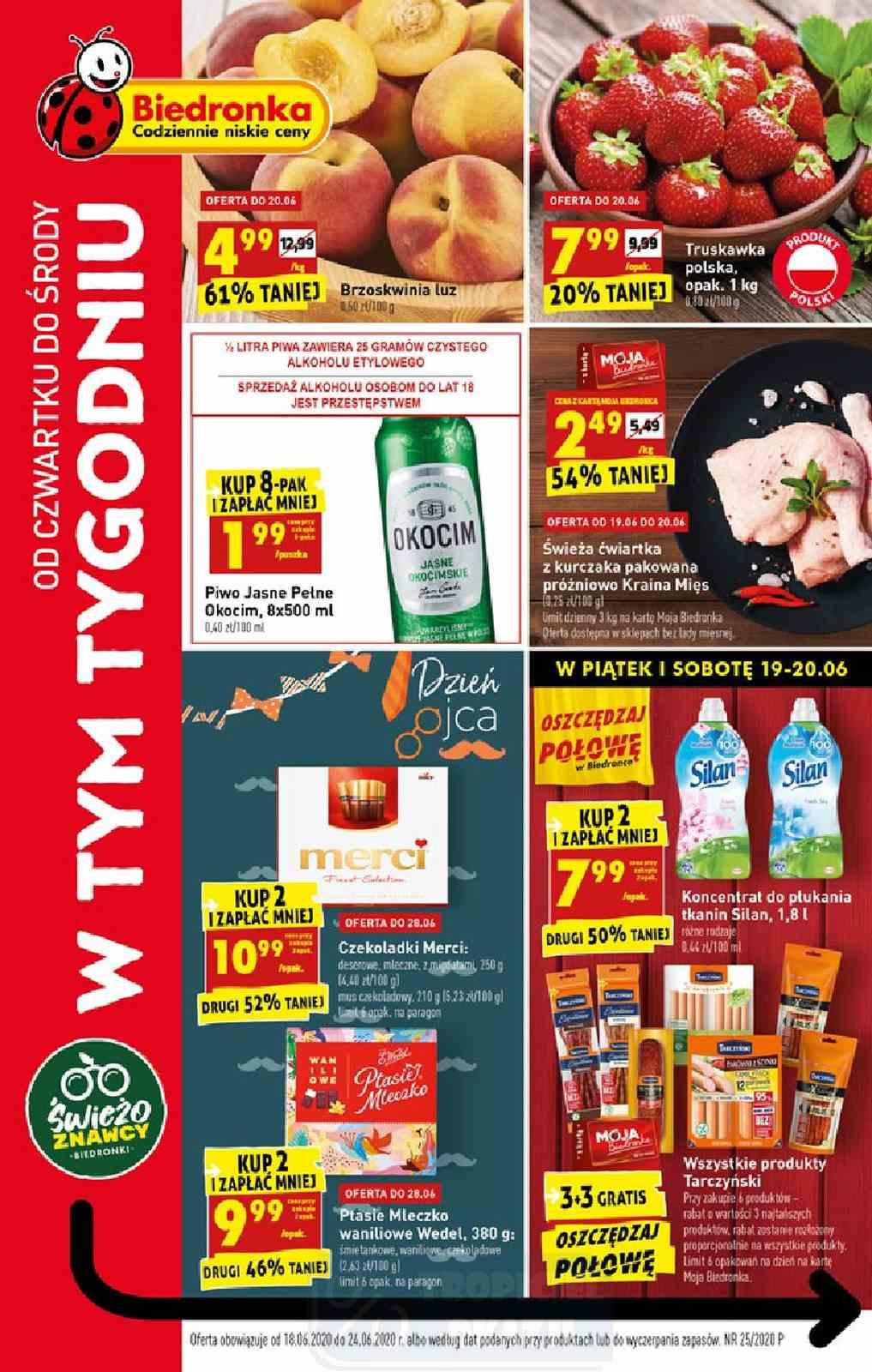 Gazetka promocyjna Biedronka str. 1