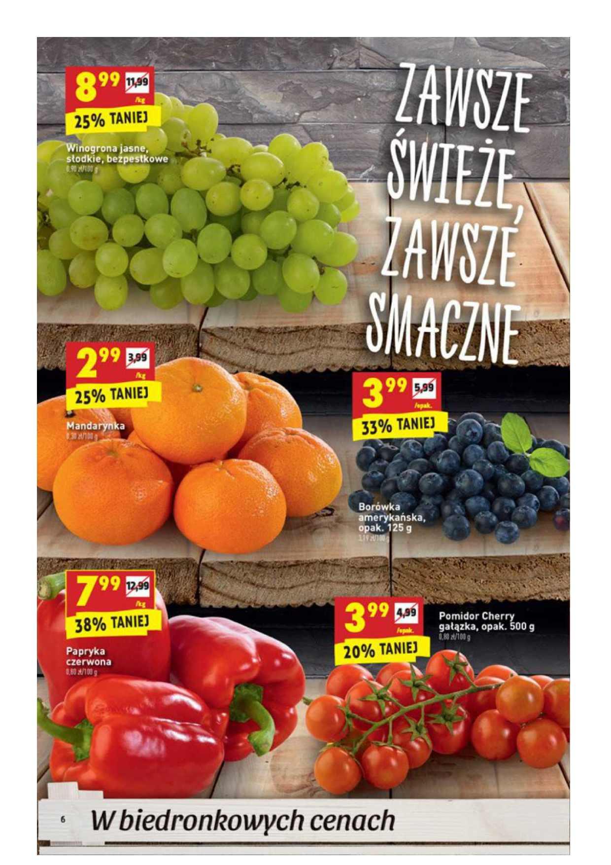Gazetka promocyjna Biedronka str. 6
